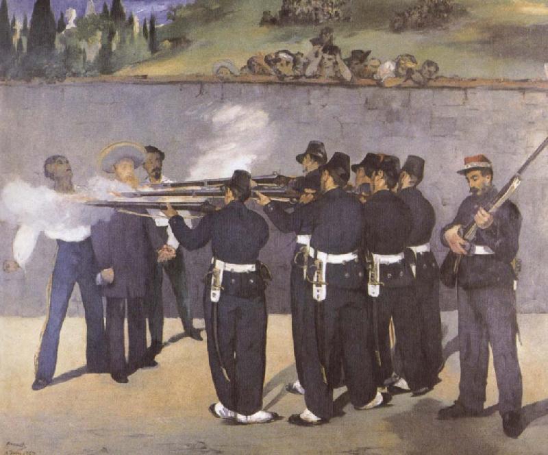 Edouard Manet The Execution of Emperor Maximilian Sweden oil painting art